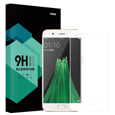 

Yomo OPPO R11plus стали защитная пленка пленка пленка телефон R11 плюс стали взрывозащищенные стекла пленку, покрывающую полноэкранного полноэкранный фильм - Белый