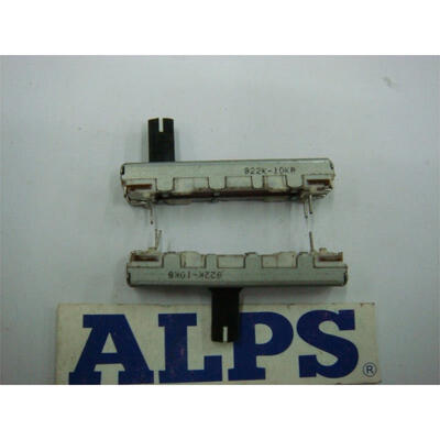 

4 cm single fader potentiometer B10K associated with white spots