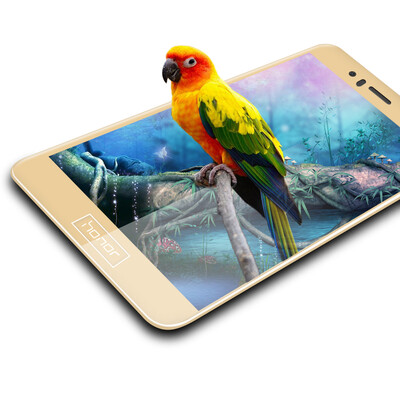 

Smorss HUAWEI glory 8 tempered film / full coverage tempered glass membrane / cell phone protection film gold