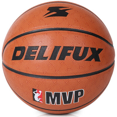 

Effective deli popular F1107 7 standard basketball indoor&outdoor wear-resistant PVC soft leather sweat anti-skid basketball