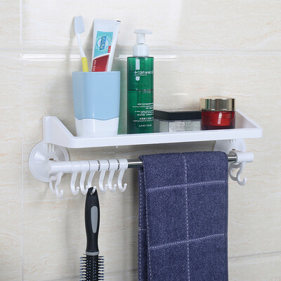 

Jingdong Supermarket Shuangqing home vacuum sucker hook rack rack towel rack 8 hook SQ-1923