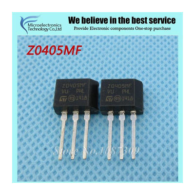 

5pcs free shipping Z0405MF Z0405 0405MF Triacs 40 Amp 600 Volt TO-202-3 new original