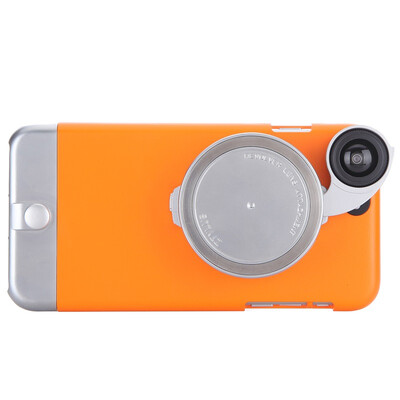 

Think of music Ztylus apple iphone6Splus&6plus general mobile phone shell camera camera lens set orange