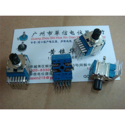 

142 Vertical quadruple potentiometer 14 feet C50KX4 handle length 8MM