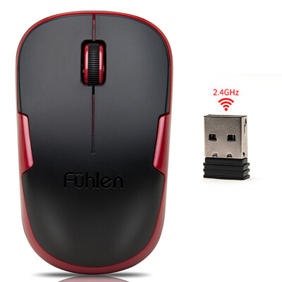

Fuller Fühlen M65 energy saving male&female home laptop computer wireless mouse mouse small black red