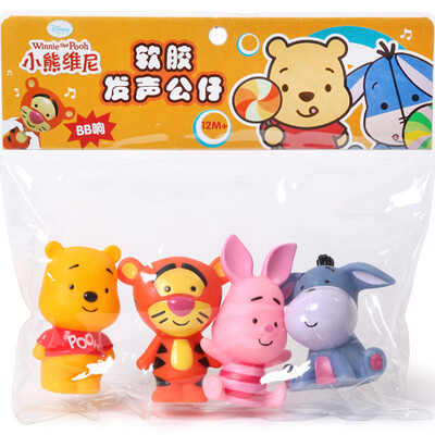 

Disney Disney купальный костюм младенцев и маленьких детей мягкие игрушки, играя в воде игрушки (четыре загружен: Винни-Пух Пятачок Tigger осел) SWL-404