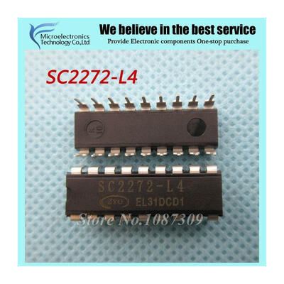 

10pcs free shipping SC2272-L4 SC2272 L4 DIP-18 Encoding decoder IC new original