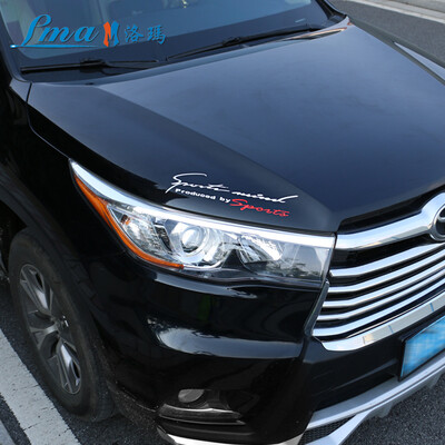 

LMA Loma car light eyebrow stick sport light eyebrow car stickers