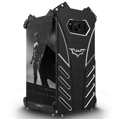 

KONEL High quality cool black metal phone protection case for samsung Galaxy S8 / S8 +