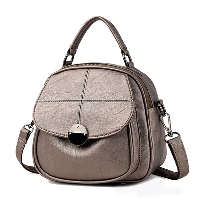 

Women Leather Backpack School Bags For Teenagers Girls Travel Bag Designer High Quality Sheepskin Shoulder Bag Mochilas Escolar