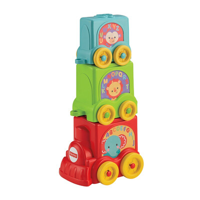 

Fisher Price colorful animal stacker Y8653