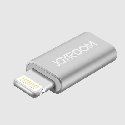 

Музыкальный зал Apple Адаптер Apple Micro USB для Apple Lightning адаптер телефон данные / зарядная линия конвертер серебристый
