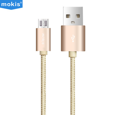 

плетеный провод / кабель Micro USB / провод зарядки / питания метровый кабель кабель 1 для Samsung роскошь золота / Huawei /