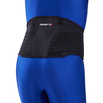 

Zenst ZAMST professional sports waist ZW-7 new 3D backplane three-dimensional fixed height protection protection lumbar lumbar protection (1 only) black M