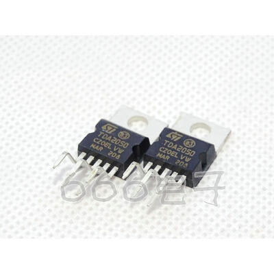 

100pcslot TDA2050A TDA2050 TO220-5 new original free shipping