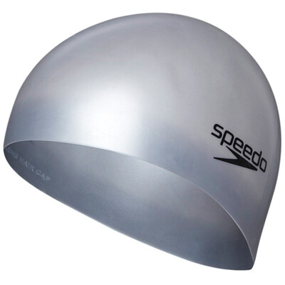 

Speedo speedo 11400881 increase swimming cap long hair waterproof ear ear men&women adult silicone swimming cap lime