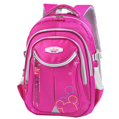

Дисней (Disney) Микки детские школьные сумки девочки Schoolbag случайный рюкзак SD10030 Rose