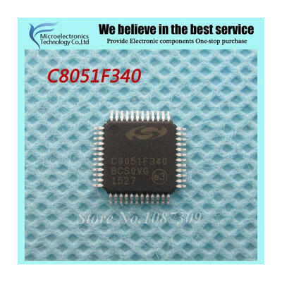 

5PCS free shipping C8051F340-GQR C8051F340 C8051 QFP-48 8-bit Microcontrollers - MCU 48 MIPS 64KB 10ADC new original