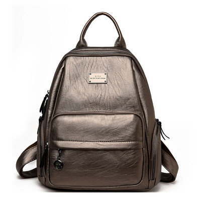 

2017 женские кожаные рюкзак дизайнер Элегантный дизайн школьные сумки для подростков девушки Дорожная сумка старинные Рюкзаки Moch