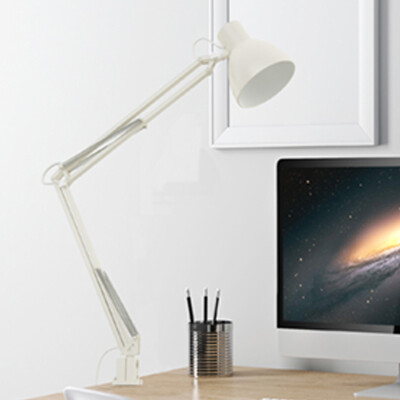 

[Jingdong Supermarket] good vision American desk lamp work eye care student learning long arm LED folder light office bedroom bedside lamp TG801-S-WH