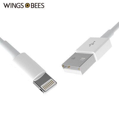 

Wings of Bees Charging&Data Transfer Cable for iPhoneXPlus55s7PSEiPad air mini 1M White 2-PCs