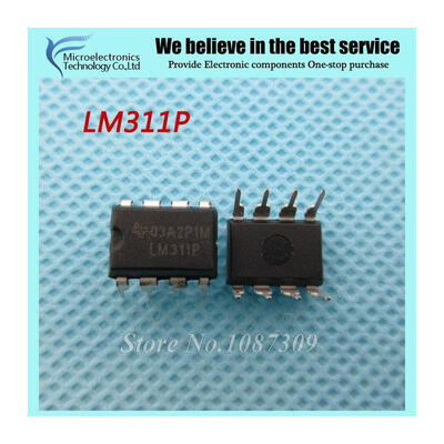 

10PCS free shipping LM311P LM311 DIP-8 Analog Comparators Diff Comparator new original