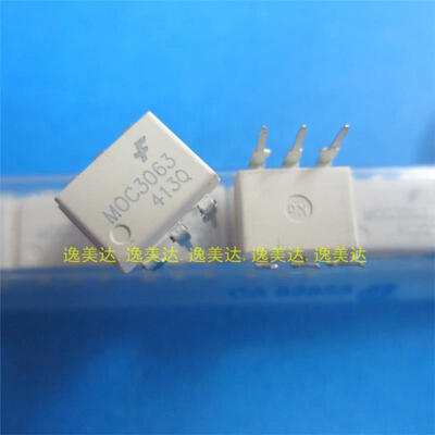 Free shipping 10pcslot MOC3063 DIP-6 optocoupler new original