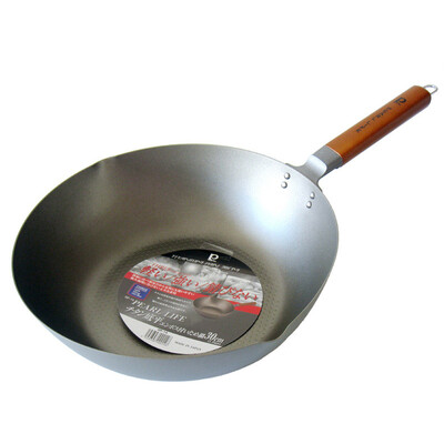 

Jingdong supermarket pearl life pure titanium wok Japanese imports pan no coated health pot gp-14
