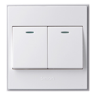 

Simon Electric (simon) V51021BYT двойное открытое одиночное управление Серия 56C с люминесцентным двухполюсным однополюсным разъемом