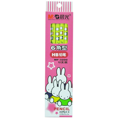 

Chenguang (M & G) Miffy 12 Pack Color Random HB Деревянный карандаш MF3200