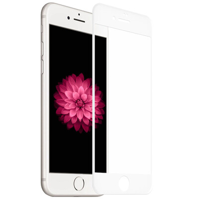 

[Два] Wyatt полного экрана может быть установлено -3D яблоко 6sPlus / 6Plus стал крышка пленки полноэкранной iPhone6sPlus / 6Plus стал углеродным волокно 3D сторона мягкой пленки белой