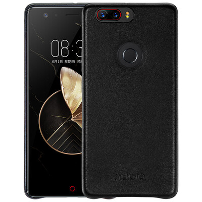 

Nubian (Нубия) полный подходит кожаный чехол для Z17 (NX563J) телефона [черный]