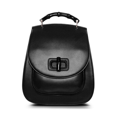 

Barbie (BAFELLI) new bamboo bag Japanese and Korean style shoulder bag backpack sweet fashion multi-purpose handbag BA1-8H0106 black