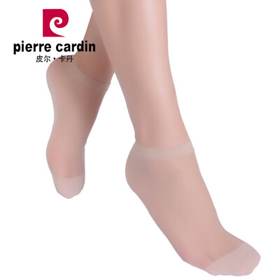 

[Jingdong supermarket] Pierre Cardan ship socks short stockings female 6 double loaded high elasticity through the crystal cotton socks socks brown uniforms PC22125-706X6