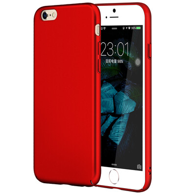

Freeson Apple 6 / 6S Phone Case iPhone6 ​​/ 6S Case / Skin Frosted Mobile Phone Case All Inclusive PC Hard Shell Red