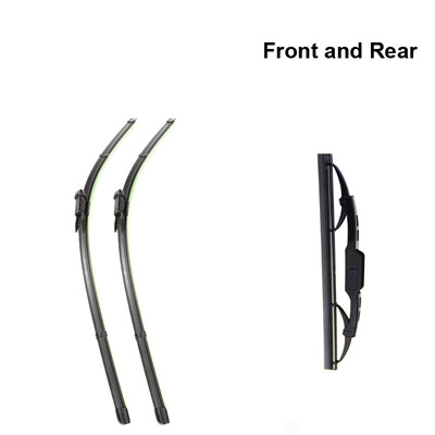 

Wiper Blades for Audi Q7 Mk1 26"&26" Fit Pinch Tab Arms 2006 2007 2008 2009 2010 2011 2012 2013 2014 2015
