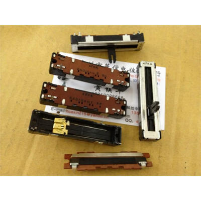 

Radio Slide fader single joint potentiometer A47K B47K side foot fader potentiometer