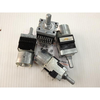 

RK168 type quadruple motor potentiometer 100KAX4 A100K handle length 20MM805X