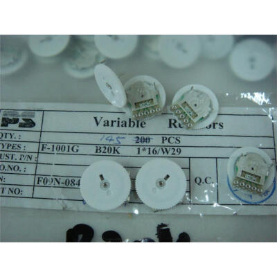 

Radio dial double potentiometer B20K diameter 16MMX1MM