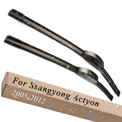 

Wiper Blades for Ssangyong Actyon 21"&19" Fit Hook Arms 2005 2006 2007 2008 2009 2010 2011 2012