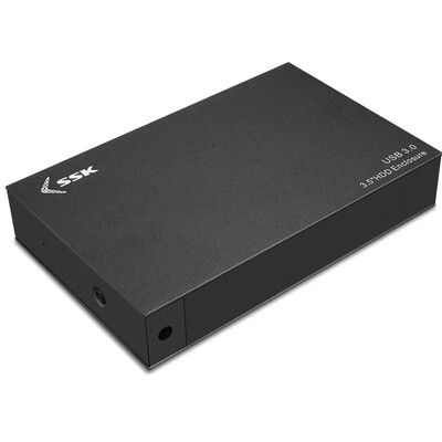 

Ван Бяо ССК HE-G3000 3,5 Yingcun USB3.0 HDD Enclosure SATA интерфейс поддерживает настольный жесткий диск черный
