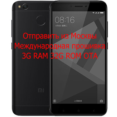 

Ship from Russia Moscow!Xiaomi redmi 4x 3+32G 4100mAh Snapdragon 435 5.0'' 13.0MP Fingerprint OTA update