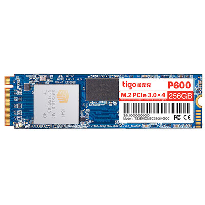 

Tigo P600 256GB PCIe M2 2280 SSD Desktop Notebook NVMe Solid State Drive