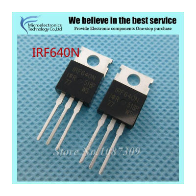 

20pcs free shipping IRF640N F640 IRF640NPBF MOSFET MOSFT 200V 18A 150mOhm 44.7nC TO-220 new original