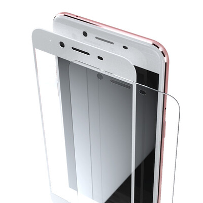 

Средства [2 - Полный охват] Hyun OPPO R9 Plus стал пленочным продукт 3D полного экран высокой четкости полного охват мобильного телефона фильм доказательство, отпечатки пальцев доказательства белого