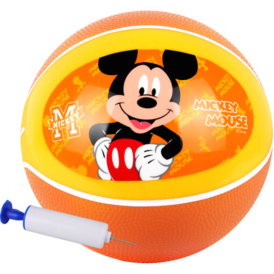 

Ха-ха детские игрушки мяч мяч мяч Дисней погладить баскетбол Микки Детский сад № 3 Оранжевый