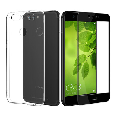 

[Отправить] ESCASE стали пленка Huawei nova2 Plus телефон оболочки DROP все включено прозрачный защитный рукав мягкой оболочки
