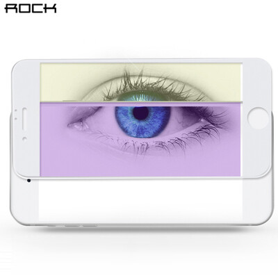 

Locke ROCK iPhone6s плюс полноэкранная закаленная пленка / 6plus / 6s плюс анти-синяя стеклянная пленка 3D мягкая сторона / поверхность полноэкранный фильм высокой четкости белый