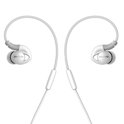 

NUBWO NY51 In-Ear Headphones Hanging Ear Earrings Gantry Mobile Universal Headphones Earphones White