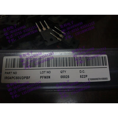 

Free shipping 5pcs/lot IRG4PC50UD TO247 IGBT switches new original